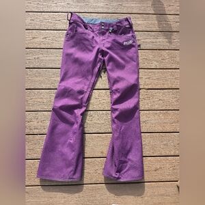 Volcom Purple Ski Pants